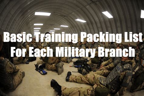 What to Bring to Basic Training Army: A Comprehensive Guide to Packing for Success